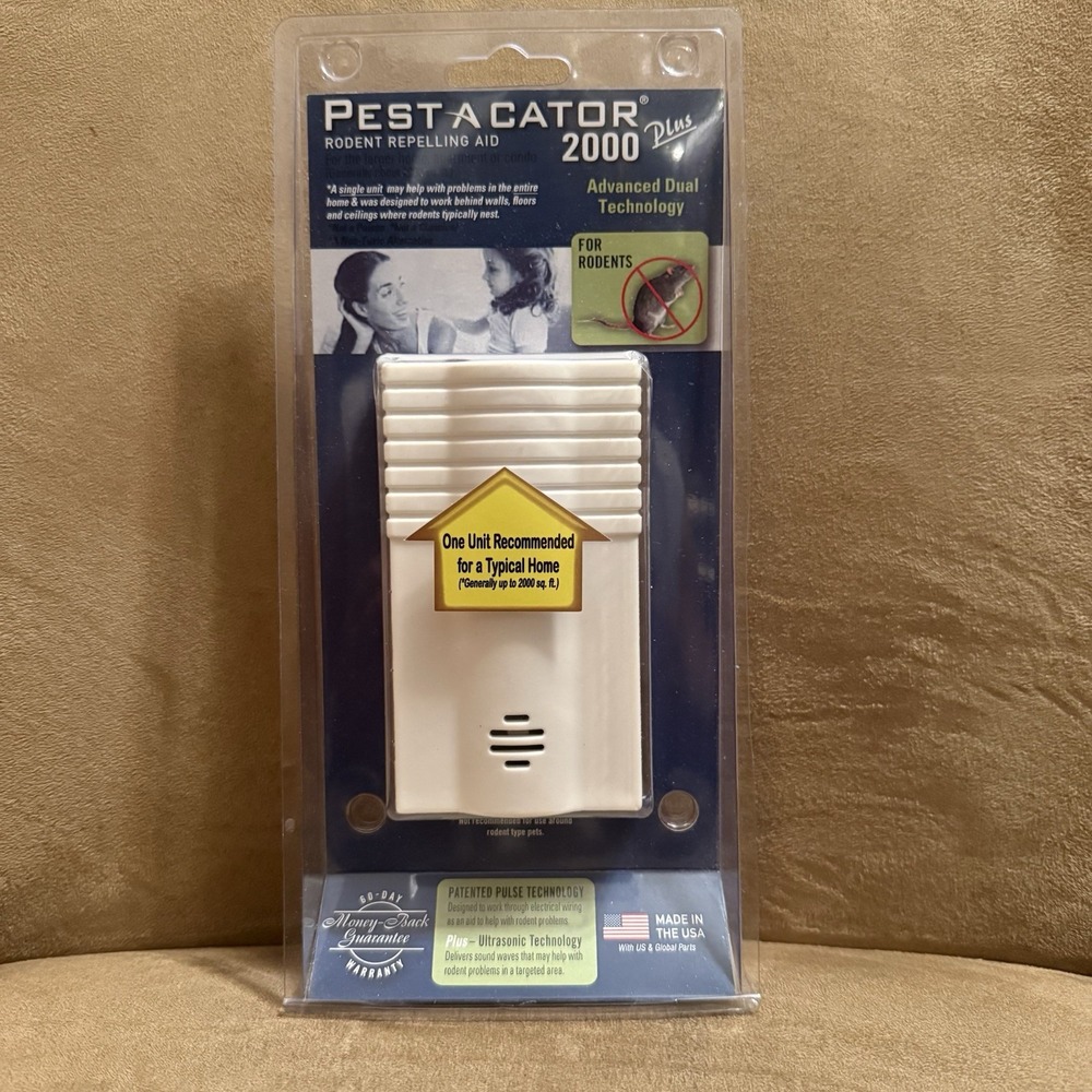 Global Instruments Pest A Cator Plus 2000 Electronic Insect & Rodent Repeller